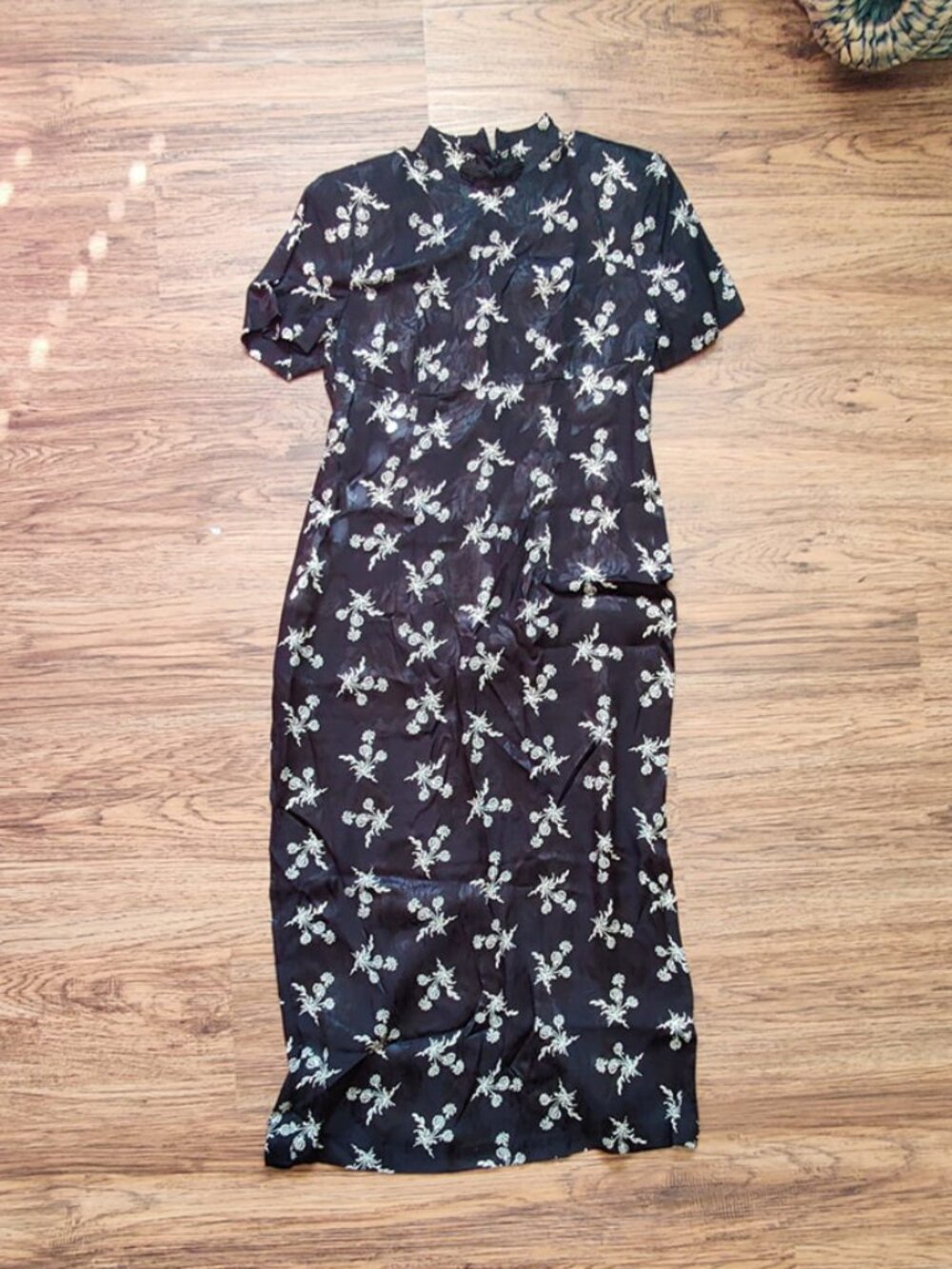 Vintage Black Chinese Dress